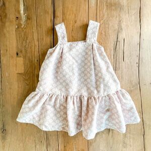 Mama Luma Daisy Pembe Dress, Size 3-4